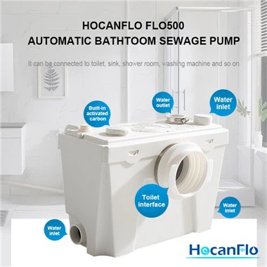 Máy bơm Macerator nhà vệ sinh tầng hầm
